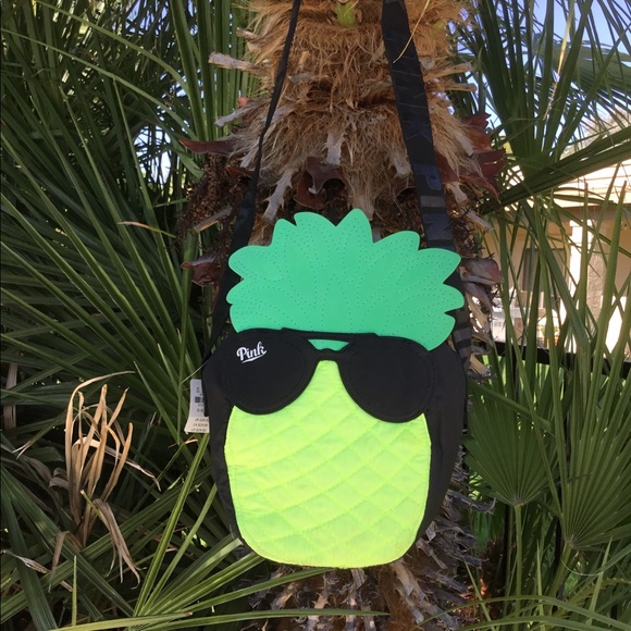 PINK Pineapple 🍍 Insulated Cooler 🔴must be purchased in $10 bundle 🔴 - Picture 2 of 3